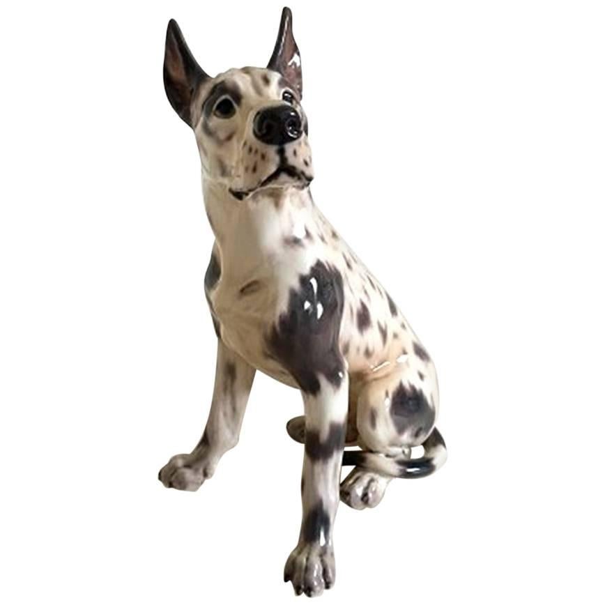 Dahl Jensen Figurine of Dog Great Dane #1111 For Sale