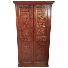 Victorian Burr Elm Estate Cupboard