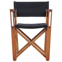 Mid-Century Modern Scandinavian Outdoor Dining Chair in Solid Teak by Hulten