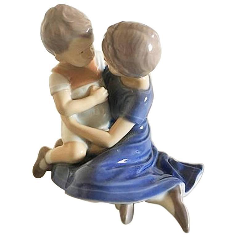 Bing & Grondahl Figurine Children Playing #1568 For Sale