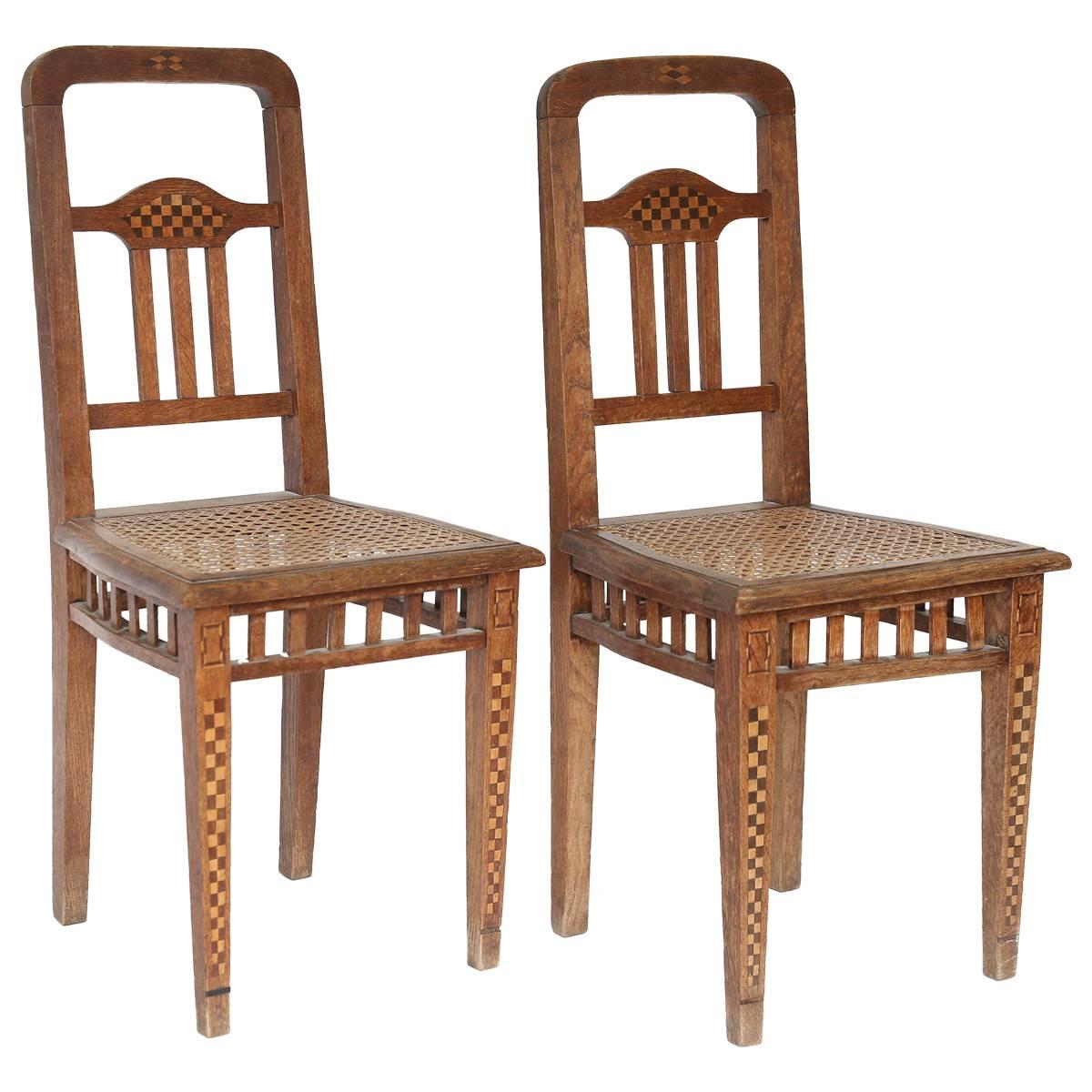 Pair of Children's Chairs