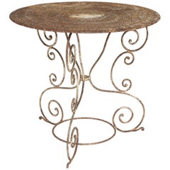 Iron Garden Table, France