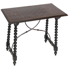 Chess Table with Inlaid Top, France