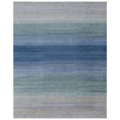 
Fade, Blues
 Hand-Knotted Tibetan Rug Made in Nepal by New Moon Rugs