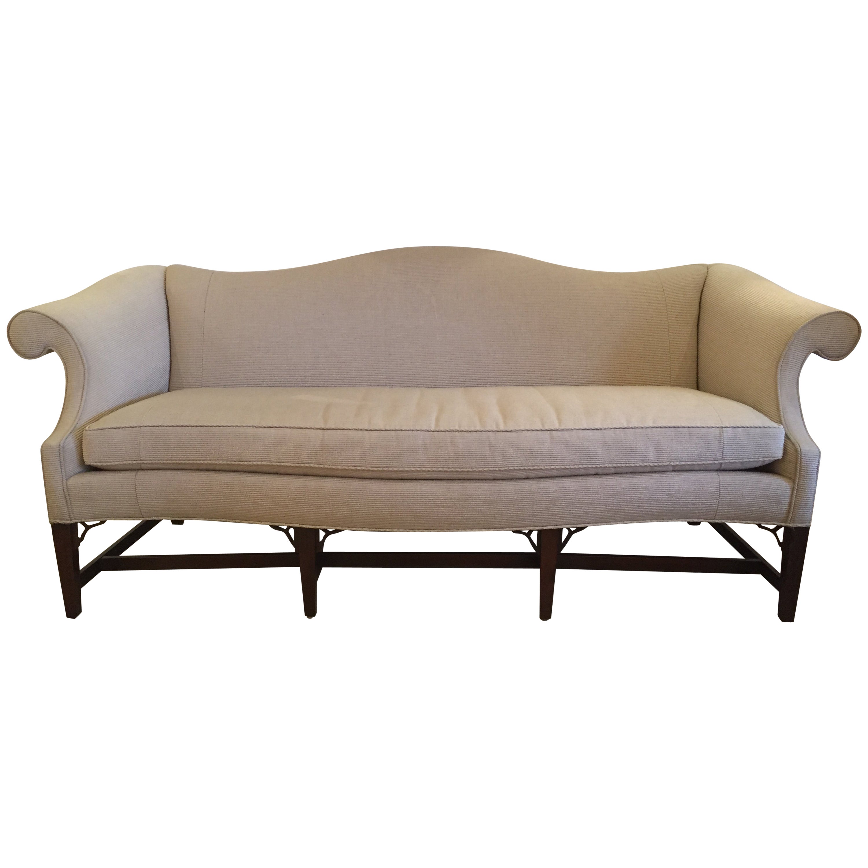 Kittinger Camel Back Sofa at 1stDibs