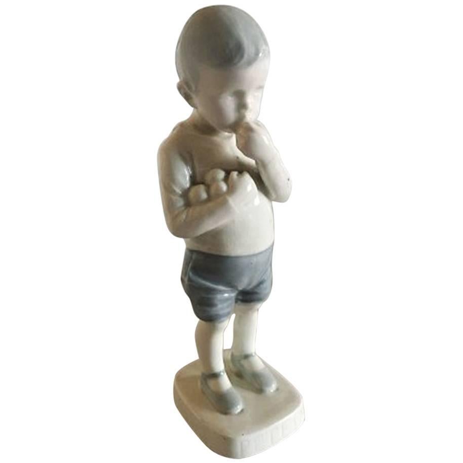 Bing & Grondahl Figurine Boy Peter #1696 For Sale