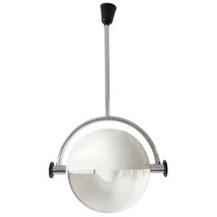 Grande et exceptionnelle lampe à suspension ou lampe suspendue moderne du milieu du siècle dernier, Italie, années 1970