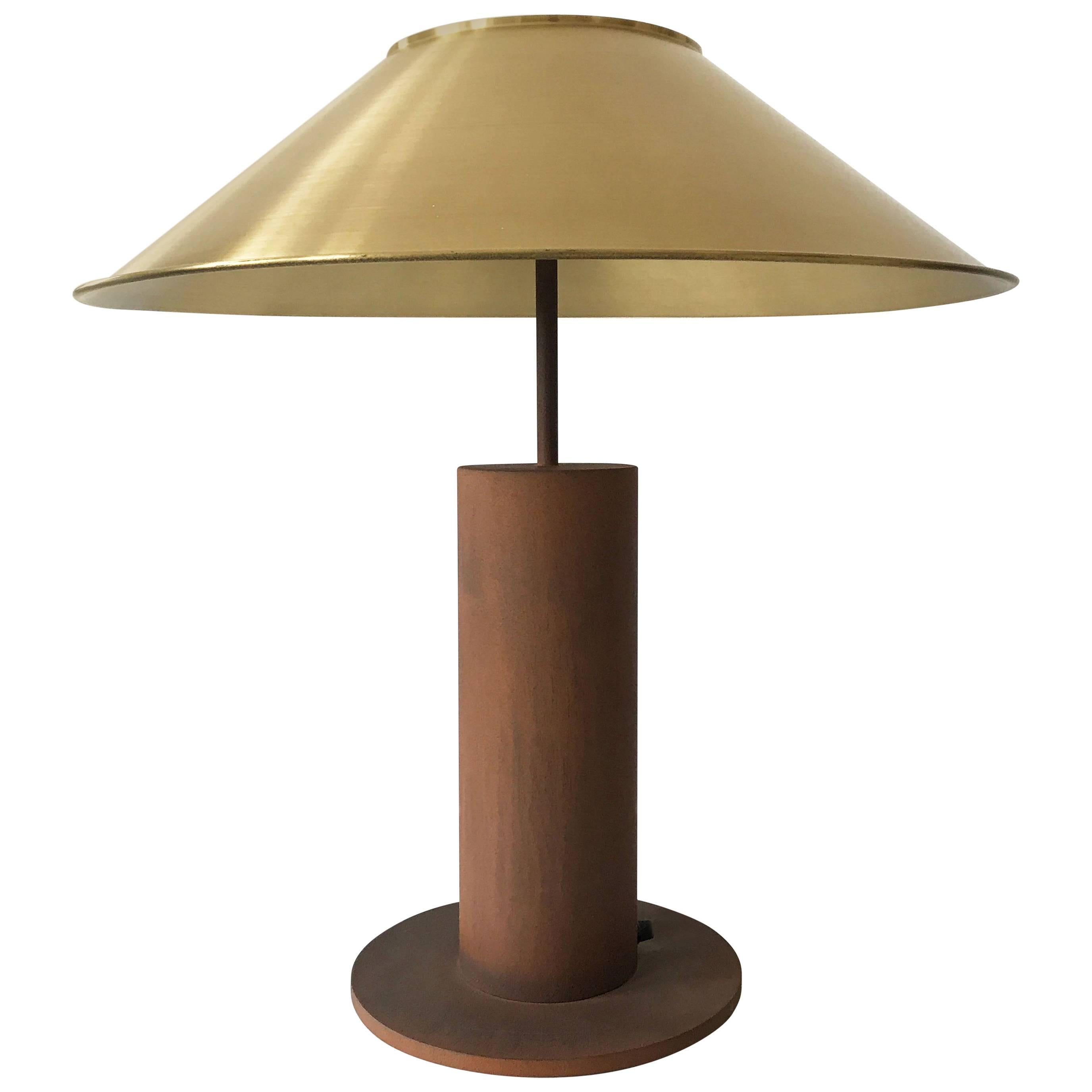 Large Mid Century Modern Table Lamp by Peter Prelller for Tecta Germany 1980s For Sale