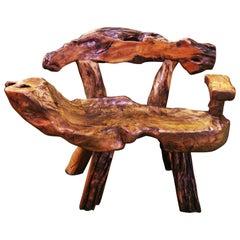 Molave Wood One Bench in Solid Molave Wood