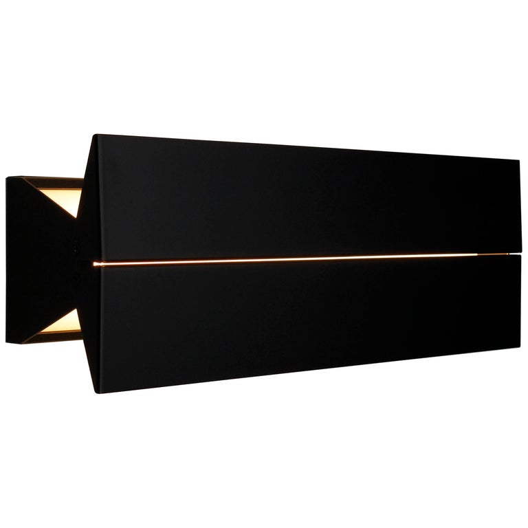 Outdoor Rated Ada Sconce 17 Black by Brendan Ravenhill For Sale