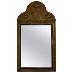 Dutch Painted and Decoupage Mirror, circa 1800