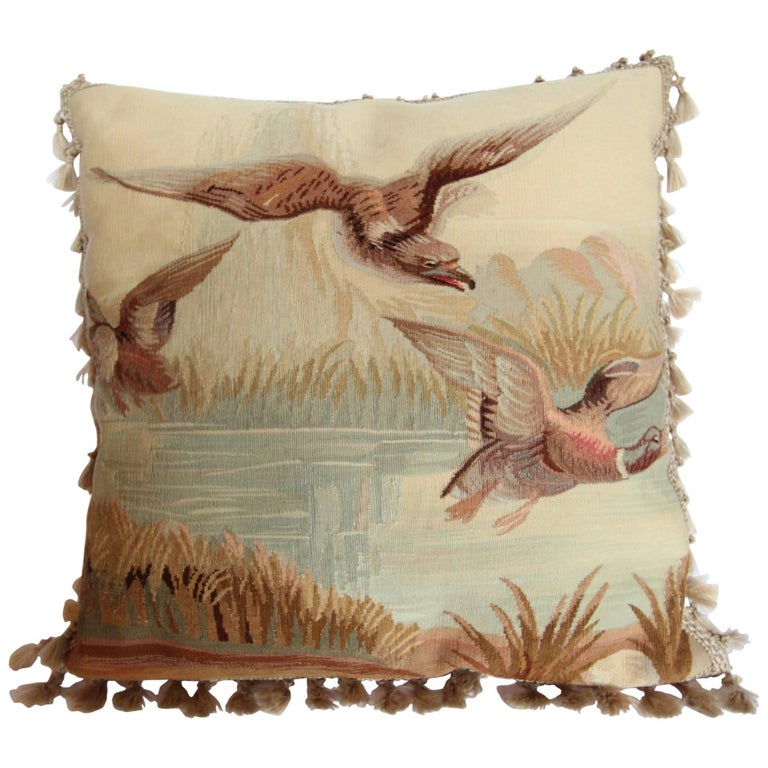 Aubusson Cushion For Sale at 1stDibs