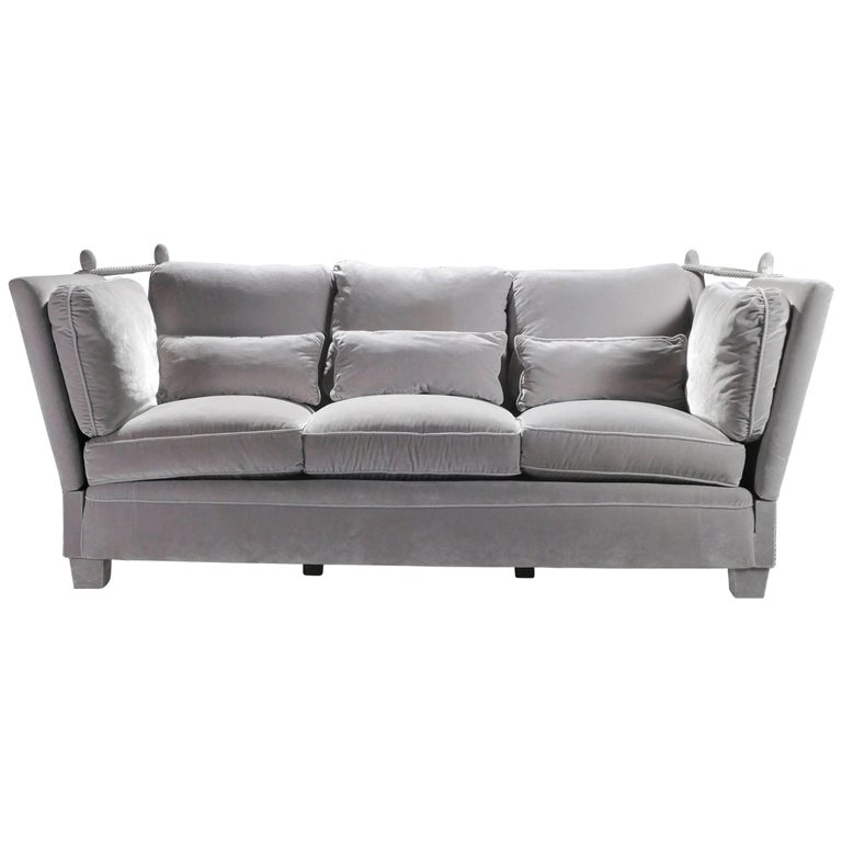 velvet maison jansen sofa 1970s for sale at 1stdibs