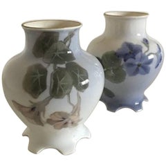 Royal Copenhagen Art Nouveau "Vase" Potpourri #483/2438 and 765/2438