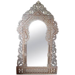 Syrian Mother-of-Pearl Inlaid Mirror