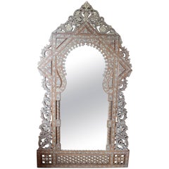 Syrian Mother-of-Pearl Inlaid Mirror