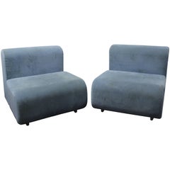 Pair of Suzanne Lounge Chairs by Kazuhide Takahama for Knoll