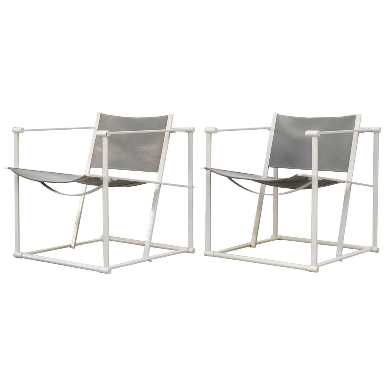 Pair of Cube Lounge Chair by Radboud Van Beekum for Pastoe