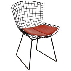 Vintage Black Original Bertoia Chair