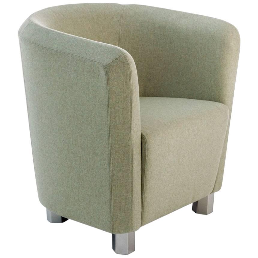Kleiner Sessel ""Deco Futura" mit Stahlrahmen und Faser von Moroso für Diesel