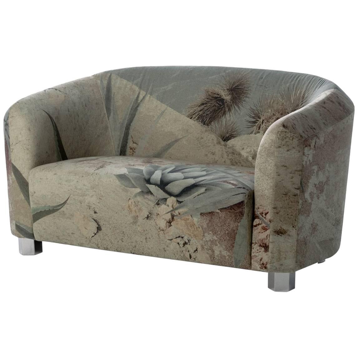 Kleines zweisitziges „Deco Futura“-Sofa mit Holzrahmen und Faser von Moroso für Diesel