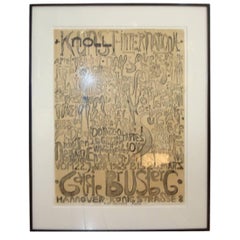 Paul Wunderlich Lithograph for Knoll Art