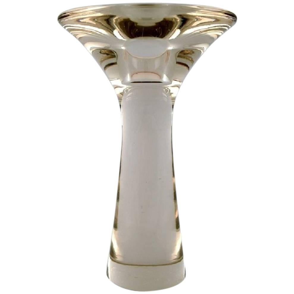 Iittala, Tapio Wirkkala Art Glass Vase, Beautiful Finnish Design