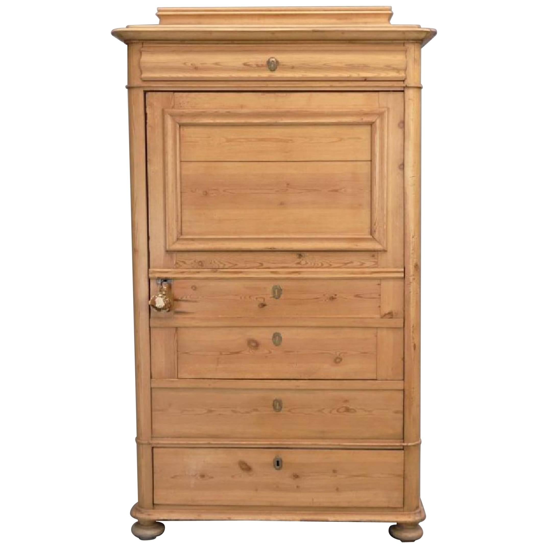 Swedish Pine Armoire