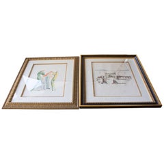 Pair of Salvador Dali Prints