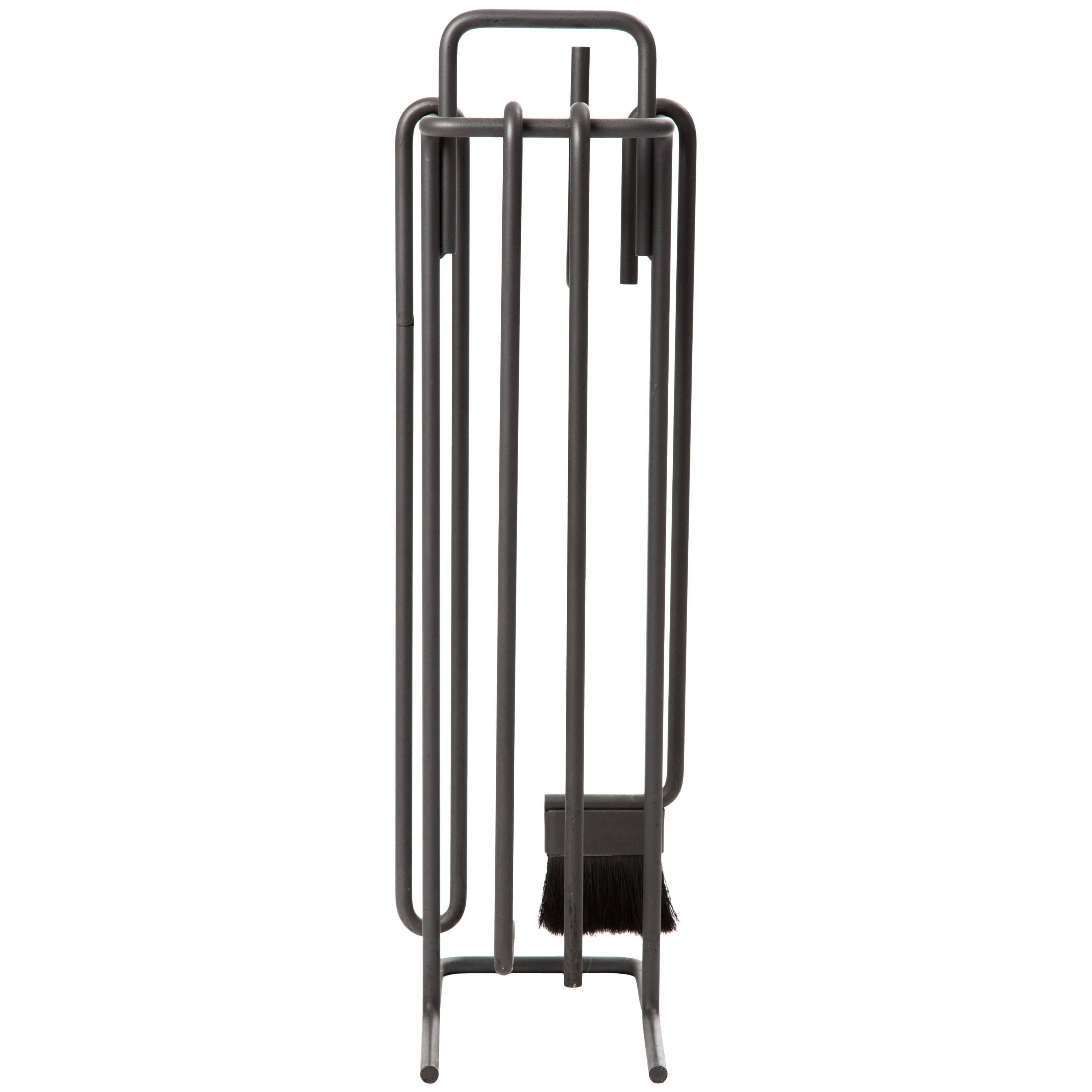 Modernist Fireplace Tool of Steel Super Modern Design by Ann Maes at ...