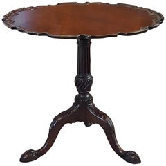 Antique Georgian Mahogany Tilt-Top Tripod Table