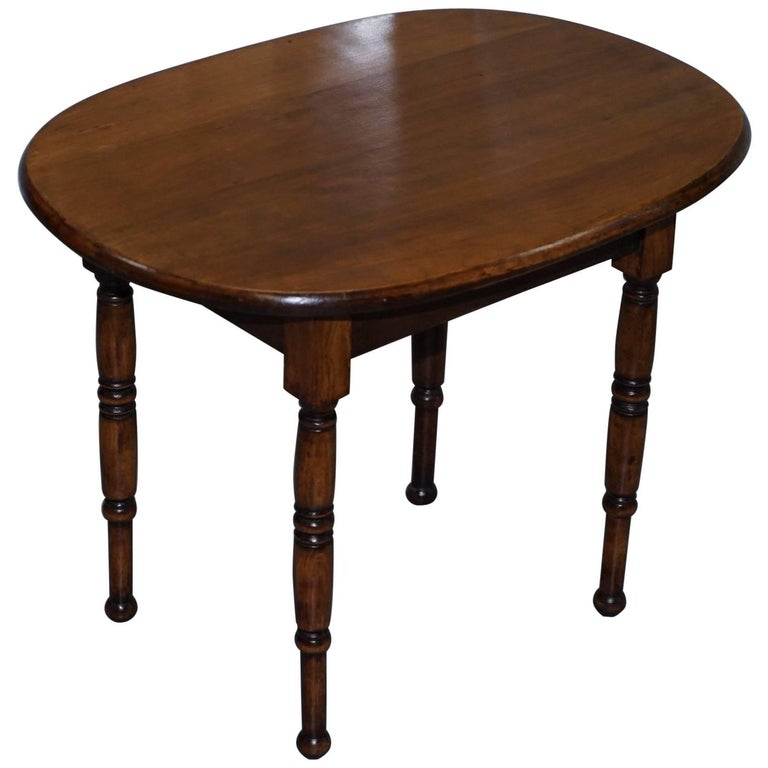 Midcentury Mahogany Small Side Table Lovely Vintage Condition Lamp End