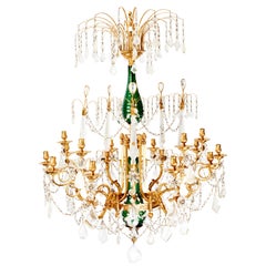 Belle Epoque Rock Kristall Kronleuchter, Mitte des 19. Jahrhunderts