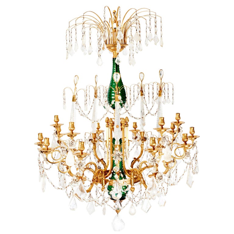 Exceptional Russian Rock Crystal Chandelier Mid 19th Century For - Dimitri Stefanov Rock Crystal Chandeliers Exceptional Russian Rock Crystal Chandelier Mid 19th Century For - Dimitri Stefanov Rock Crystal Chandeliers