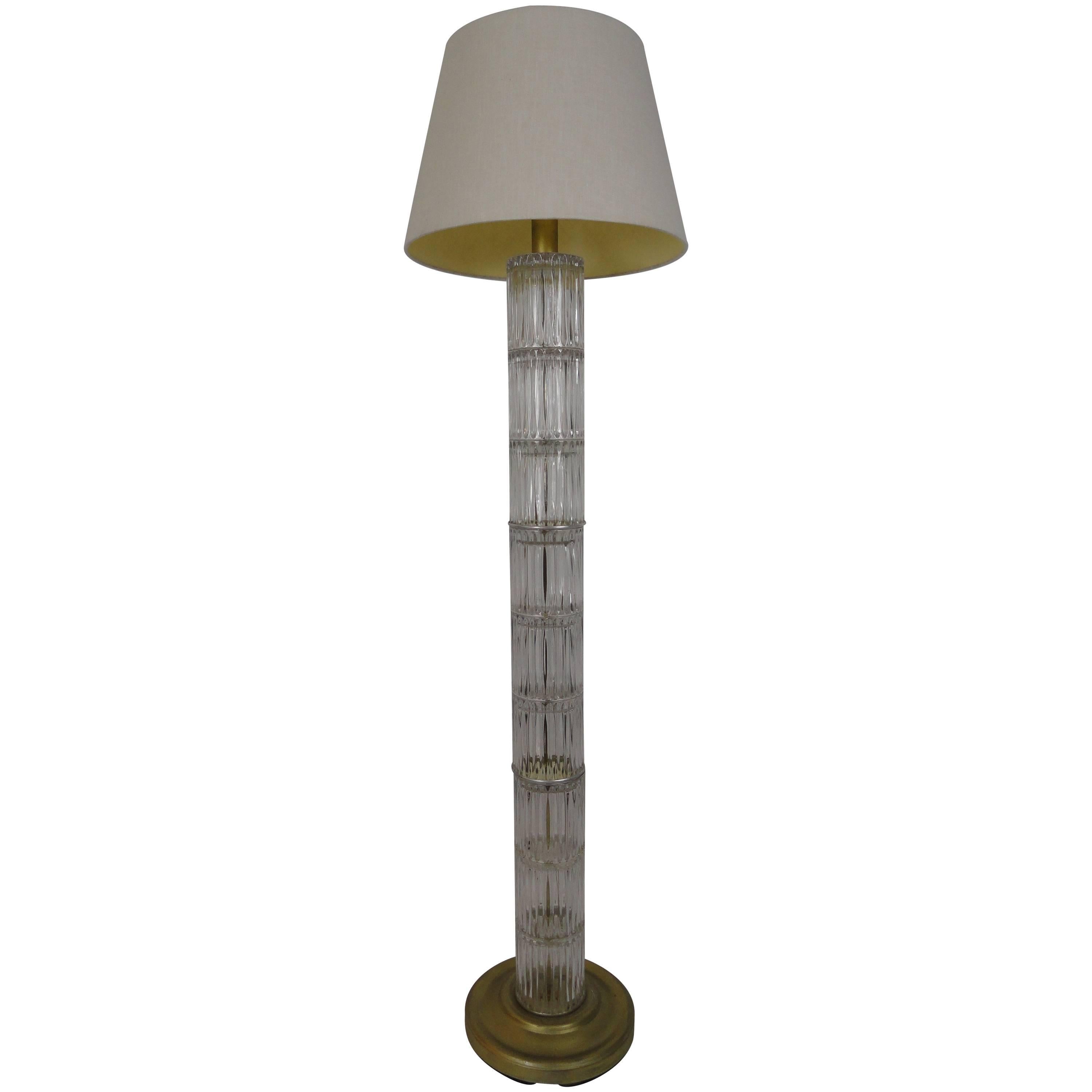 Glass Pole Lamp For Sale