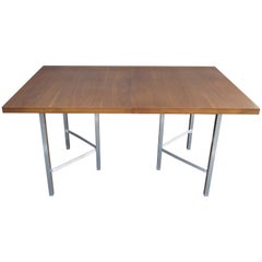 Vintage Irwin Group Walnut Dining Table by Paul McCobb for Calvin