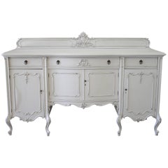 20th Century Painted French Louis XV Style Server