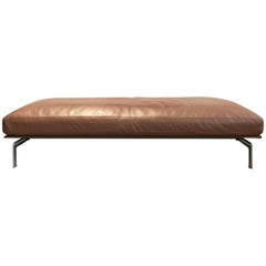 B&B Italia Leather Ottoman or Daybed