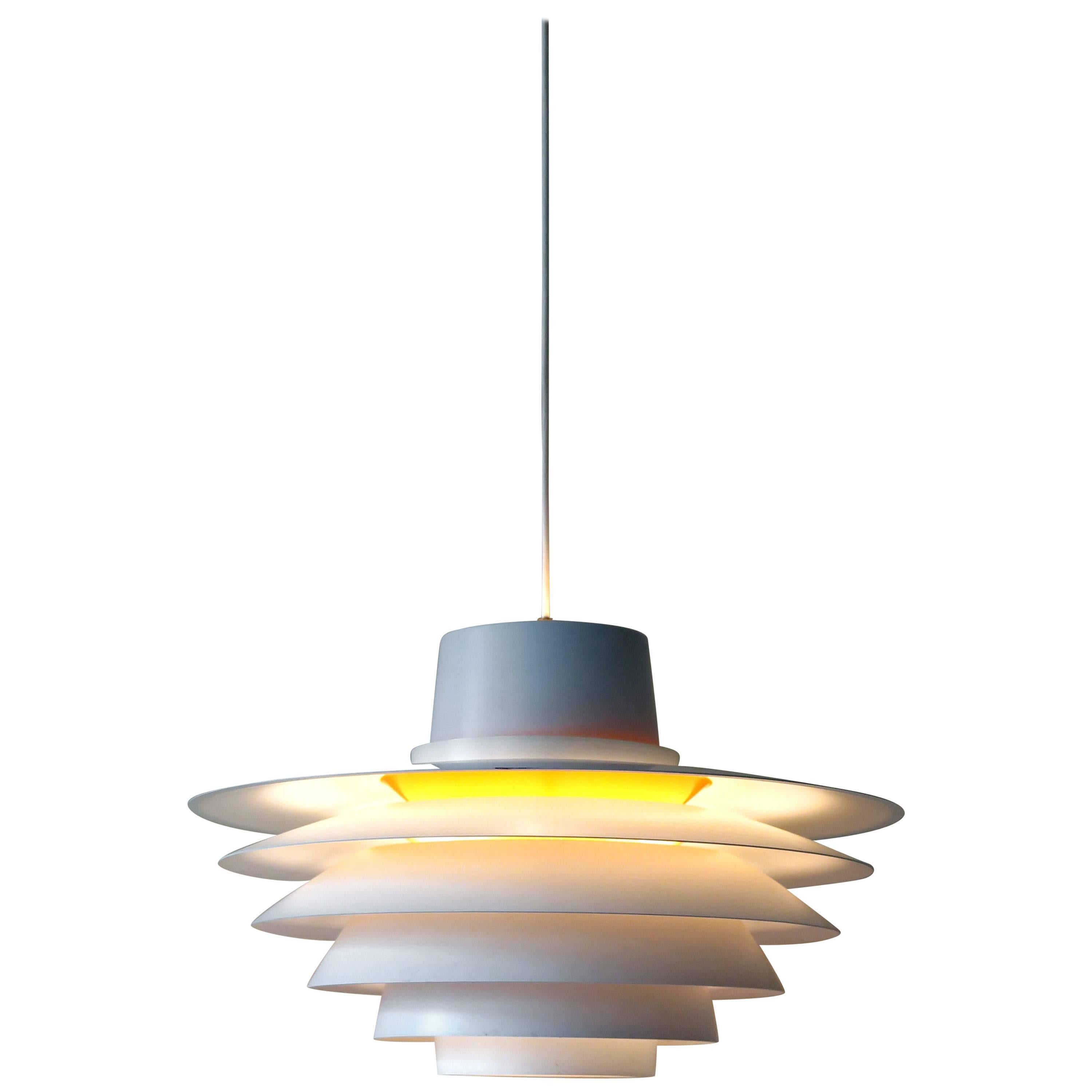 1960s Svend Middelboe Scandinavian Pendant Lamp "Verona" for Nordisk Solar