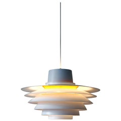 1960s Svend Middelboe Scandinavian Pendant Lamp "Verona" for Nordisk Solar