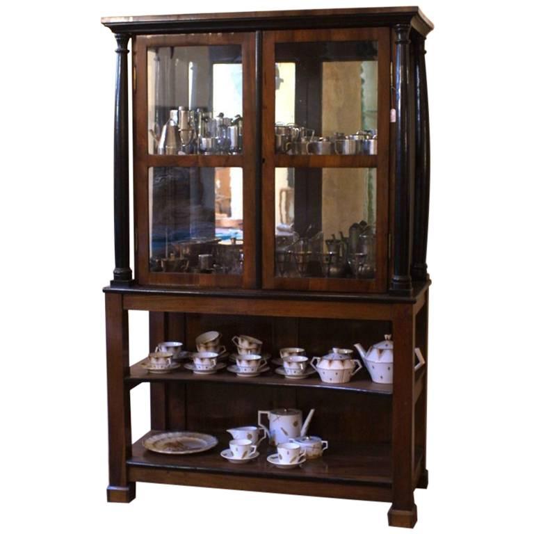 Pair of Bernard Rohne For Mastercraft Display Vitrine at 1stDibs