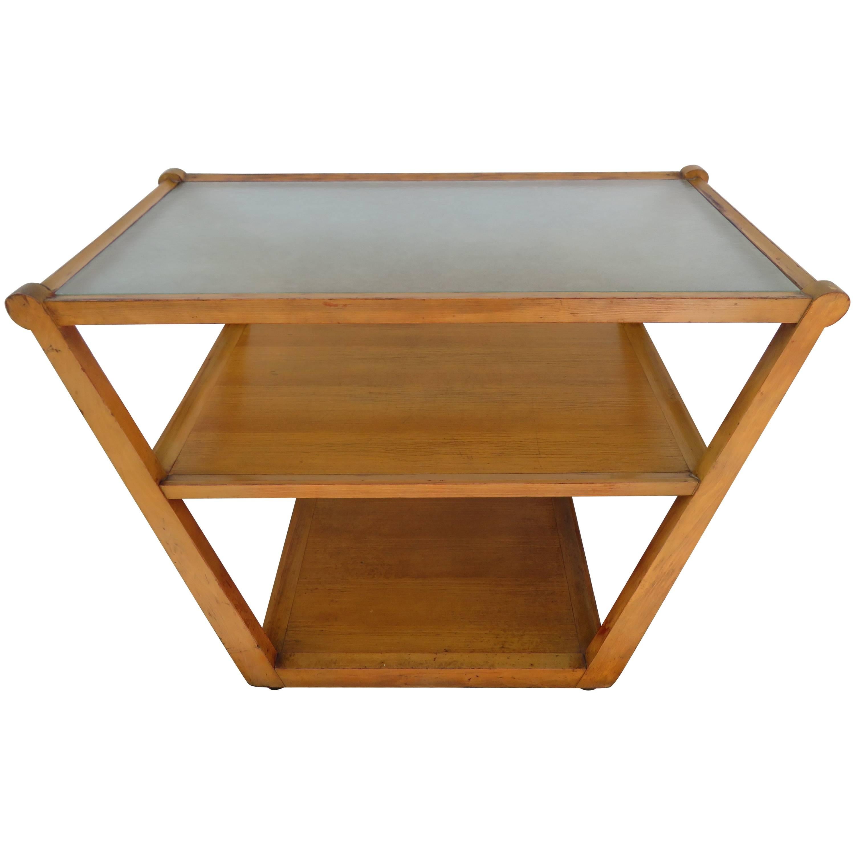 Bellissimo carrello da bar della collezione Precedent di Edward Wormley, metà del secolo scorso