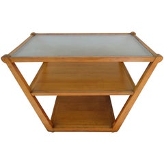 Handsome Edward Wormley Precedent Collection Bar Cart, Mid-Century Modern