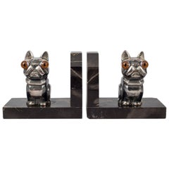 Pair of French Art Deco Bookends by H. Moreau "Hippolyte François Moreau"