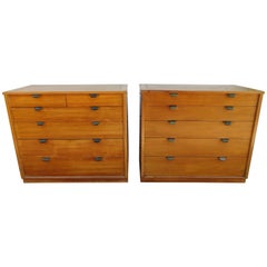 Pair of Edward Wormley Precedent Bachelor Chest Dressers, Mid-Century Modern