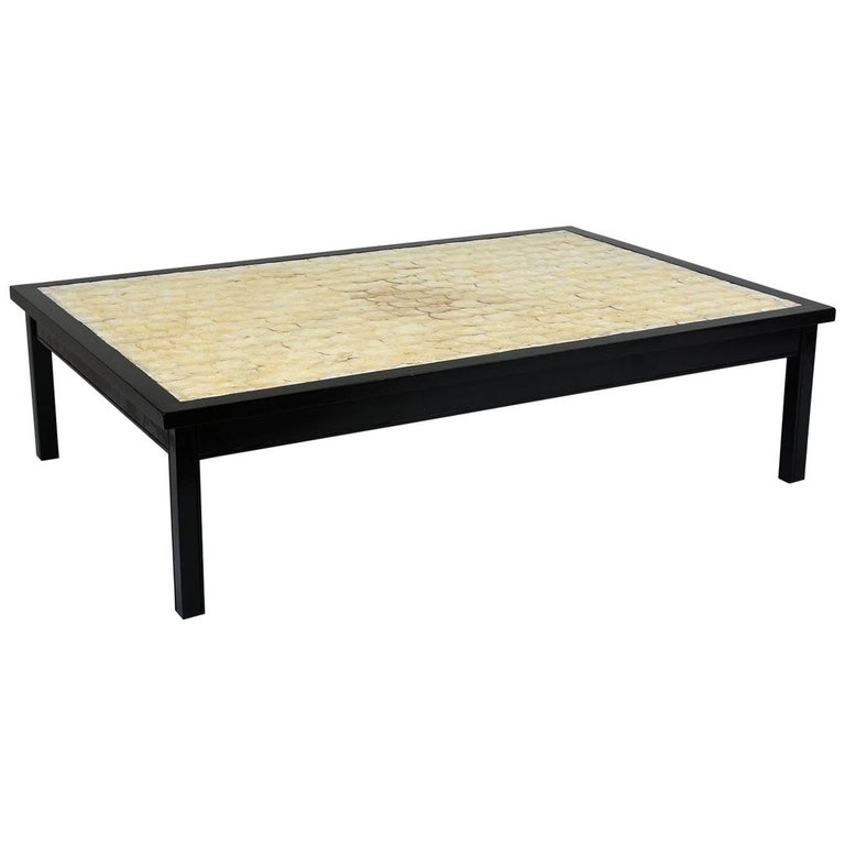 Mother Of Pearl Inlay Rectangular Coffee Table For At 1stdibs Mother Of Pearl Inlay Rectangular Coffee Table For