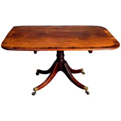 Used Mahogany Breakfast Table, Excellent Quality