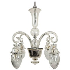 Beautiful Chandelier Attributed Lobmeyr, circa 1920s