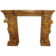 Cast Terracotta Fireplace Mantle - FREE LOCAL DELIVERY