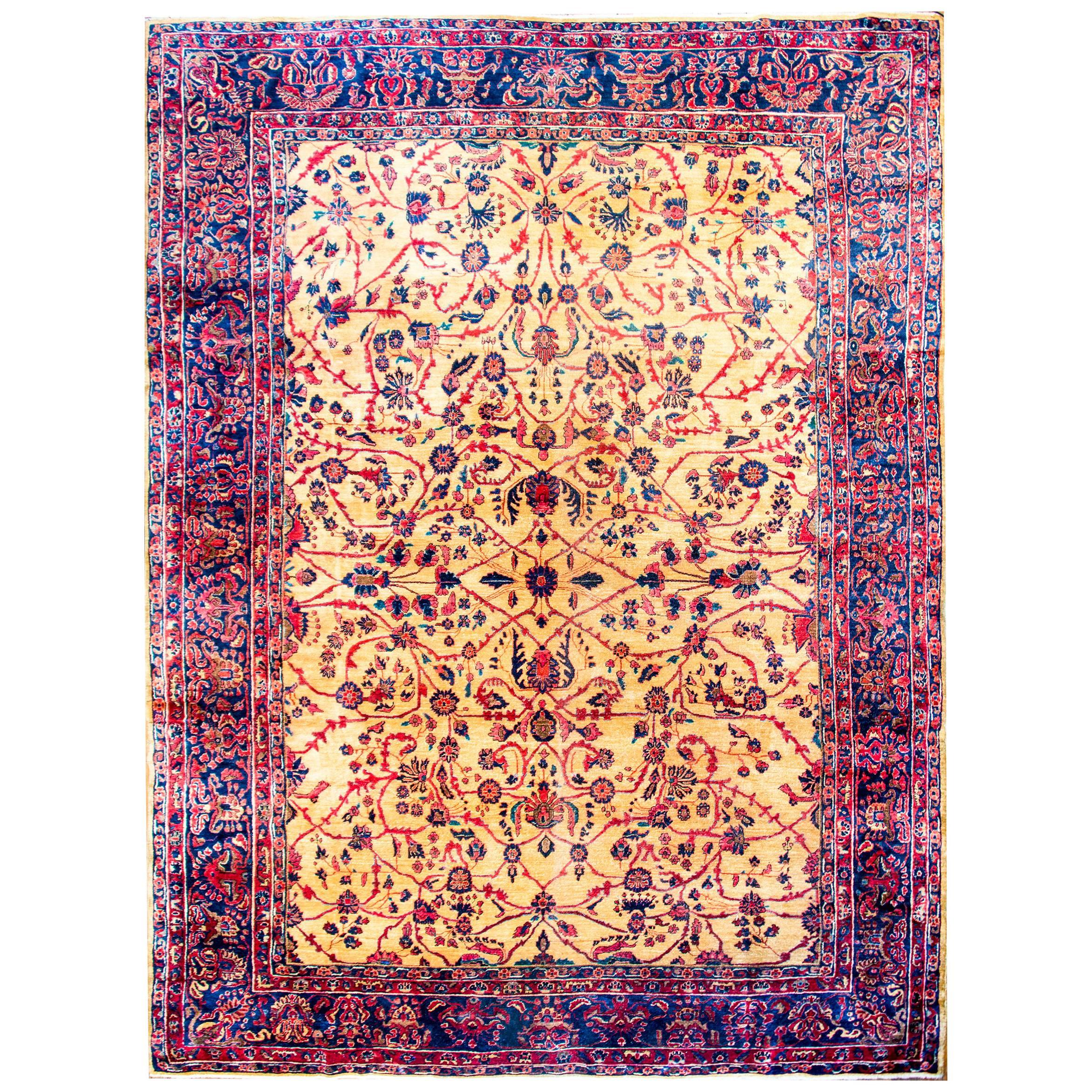Sarouk-Teppich des frühen 20. Jahrhunderts